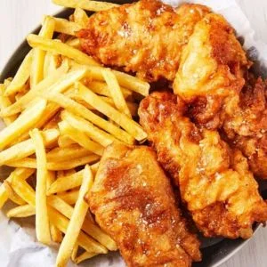 Hot Dishes Fish (Beer Battered) & Chips price