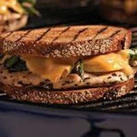 Lunch Menu – Texas Melts Grilled Chicken Melt menu