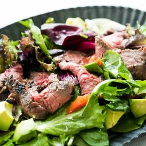 Party Packs Family Size Steak Salad menu