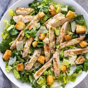 Salads Chicken Caesar menu