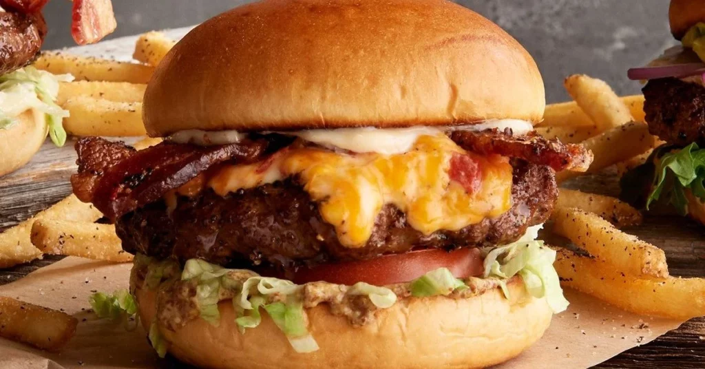 Twin Peaks Burgers Menu USA menu
