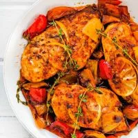 Mayflower Menu - Allergen Free Menu Portuguese Baked Chicken Breast price