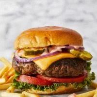 Mayflower Menu - Children's Menu Cheeseburger price