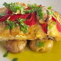 Mayflower Menu - Portuguese Baked Scrod price
