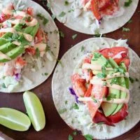 Mayflower Menu - The Taco Stand Lobster Tacos menu